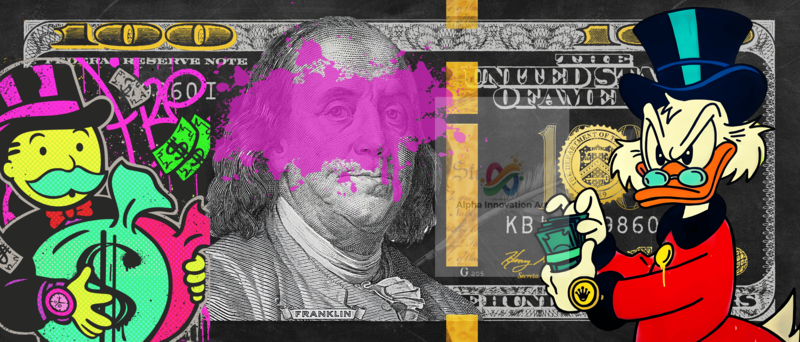 Alpha - Coleccion - Billete Dolar